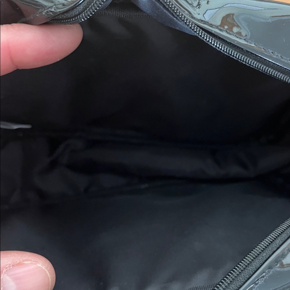 Harrods Black London Icon Travel Pouch - Picture 3 of 3